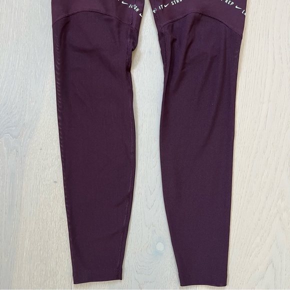 Nike Dri-Fit Just Do It Leggings w/ Mesh Leg - Picture 7 of 7